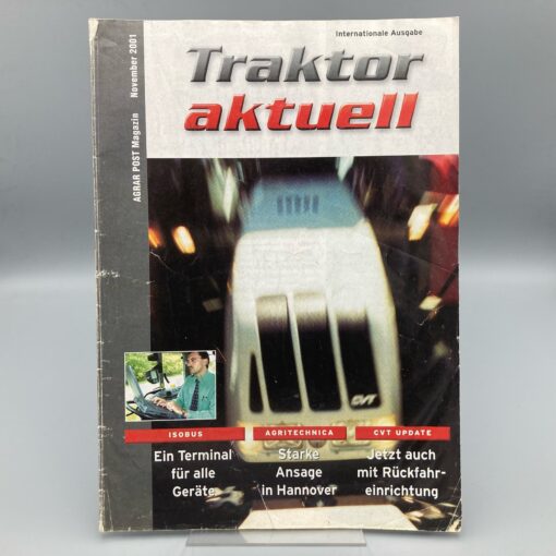 STEYR Magazin "Traktor aktuell" 11/2001