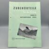 HUBER Prospekt Zubehörteile für den Seilzug