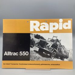 RAPID Prospekt Transporter Alltrac 550