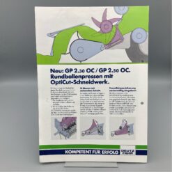 DEUTZ FAHR Prospekt Rundballenpressen