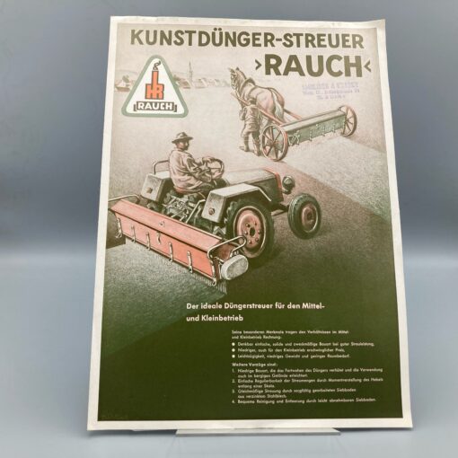 RAUCH Prospekt Kunstdünger-Streuer