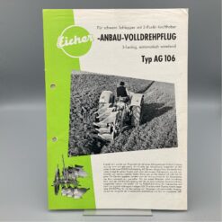 EICHER Prospekt Anbau-Volldrehpflug