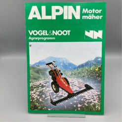 VOGEL & NOOT Prospekt Motormäher ALPIN