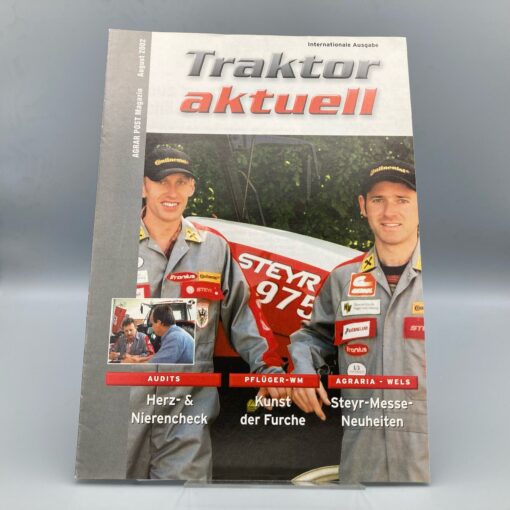 STEYR Magazin "Traktor aktuell" 08/2002
