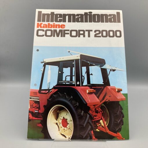 IHC International Prospekt Schlepper-Kabine Comfort 2000