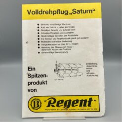 REGENT Prospekt Volldrehpflug Saturn