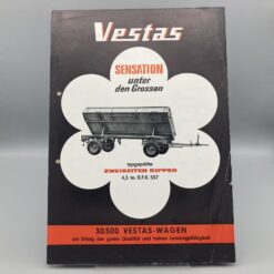 VESTAS Prospekt Zweiseiten Kipper
