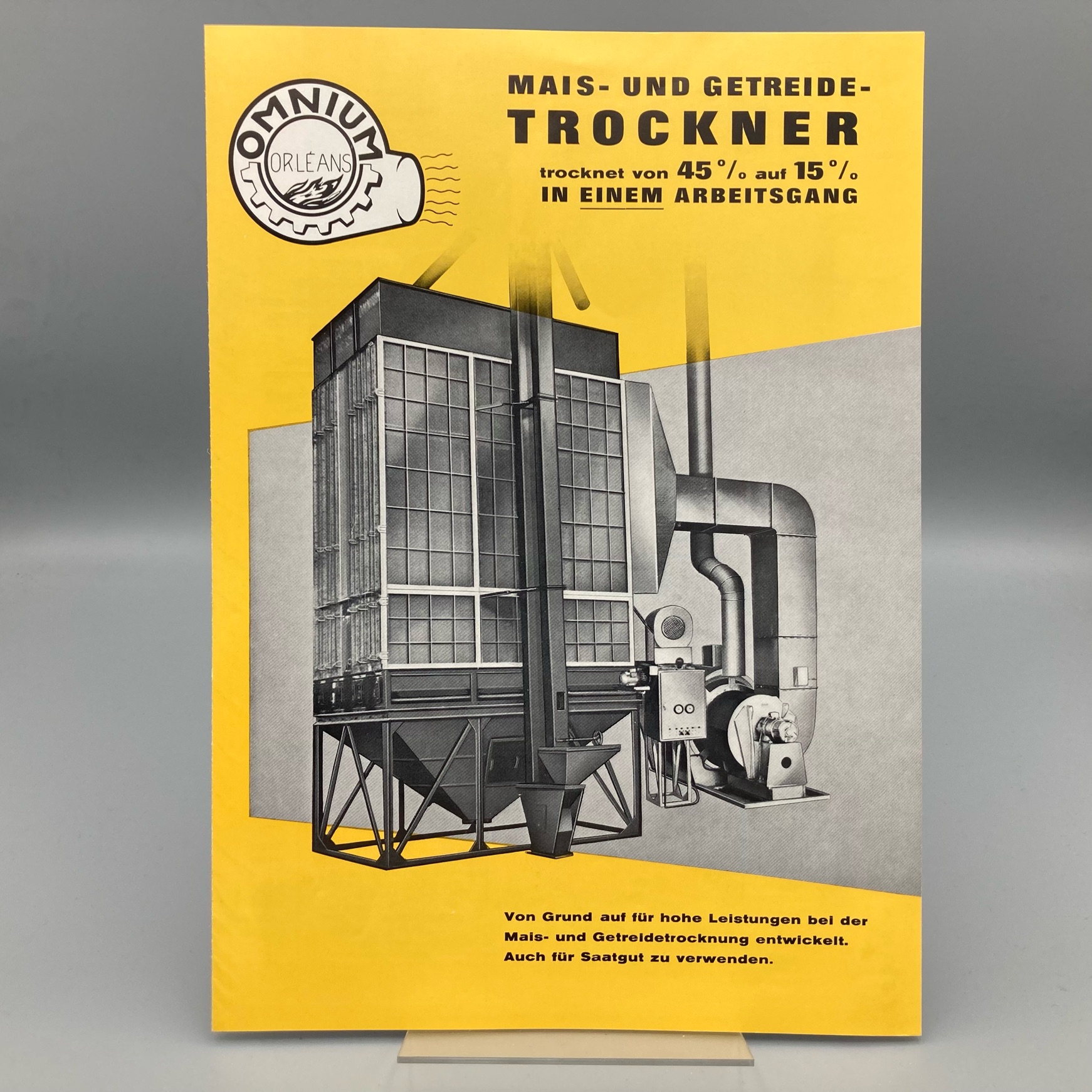 OMNIUM Prospekt Mais- und Getreide-Trockner