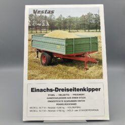 VESTAS Prospekt Einachs-Dreiseitenkipper