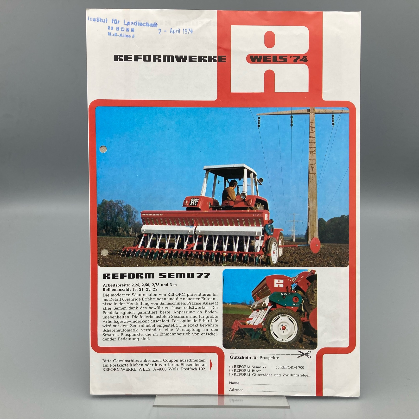 REFORM Prospekt Säautmat SEMO 77