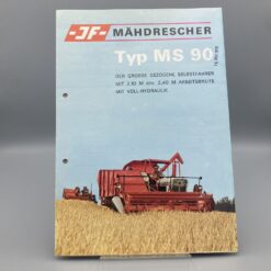 -JF- Prospekt Mähdrescher MS90