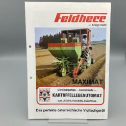 FELDHERR Prospekt Kartoffellegeautomat "Maximat"