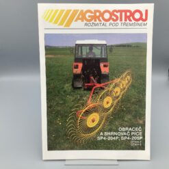 AGROSTROJ Prospekt Heuwender/Heurechen Obraceč a shrnovač píce
