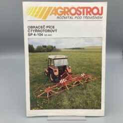 AGROSTROJ Prospekt Heuwender Obraceč píce čtyřrotorový