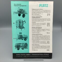 PLATZ Prospekt Spritzen