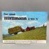 HÜRLIMANN Prospekt Traktor D100S