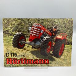 HÜRLIMANN Prospekt Traktor D115 Allrad