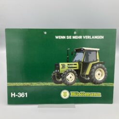 HÜRLIMANN Prospekt Traktor H-361