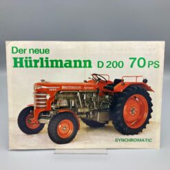HÜRLIMANN Prospekt Traktor D200