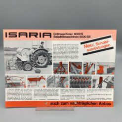 ISARIA Prospekt Drillmaschinen 6000S/SB