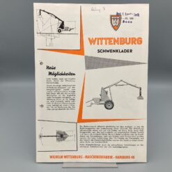 WITTENBURG Prospekt Schwenklader