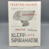 KLEPP Prospekt Traktor-Fahrersitz "SPIRAMATIK"