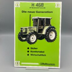 HÜRLIMANN Prospekt Traktor H468 Prestige