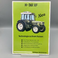 HÜRLIMANN Prospekt Traktor H-361XF