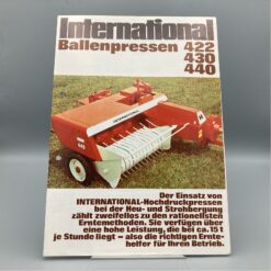 IHC Prospekt Ballenpressen 422/430/440