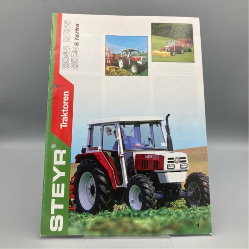 STEYR Prospekt Traktoren 8045/8055/ 8055a turbo