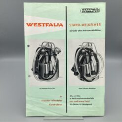 WESTFALIA Prospekt Stand-Melkeimer