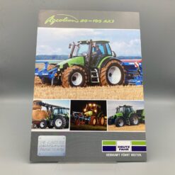 DEUTZ Prospekt Traktor Agrotron