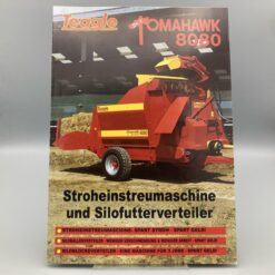 TEAGLE Prospekt Stroheinstreumaschine und Silofutterverteiler