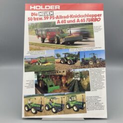 HOLDER Prospekt Allrad-Knickschlepper A62/A65