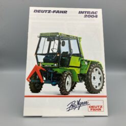 DEUTZ-FAHR Prospekt Traktor Intrac 2004