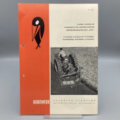 RABE Prospekt Kombi-Krümler, Krümeleggen, Untergrundpacker