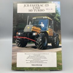 JCB Prospekt Traktor FASTRAC 125 u. 145 Turbo