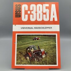 URSUS Prospekt Universal-Radschlepper C-385A