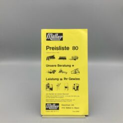MÜLLER Prospekt Preisliste Programm 1980