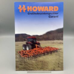 HOWARD Prospekt Großfederzinkengrubber Garant