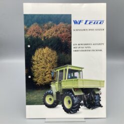 WF TRAC Traktor Prospekt Schnellwechsel-System