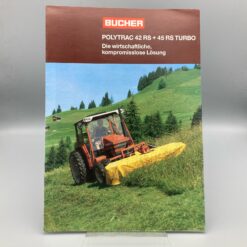 BUCHER Prospekt Kleintraktor POLYTRAC 42RS+45RS Turbo