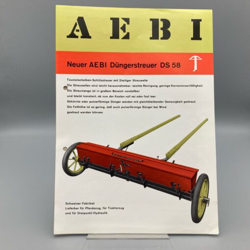 AEBI Prospekt Düngerstreuer