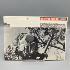 GUTBROD Prospekt Sprühgerät