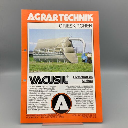 AGRAR TECHNIK Prospekt Silo "Vacusil"