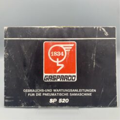 GASPARDO Betriebsanleitung zur pneumatischen Sämaschine SP520