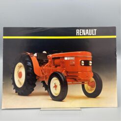 RENAULT Prospekt Schmalspur-Traktoren 50s/60s/80s