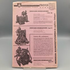 TROYER Prospekt Membranpumpe