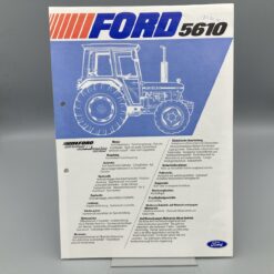 FORD Prospekt Traktor 5610
