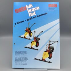 MOTY Prospekt Leichtmotormäher "luk, bravo, flot"